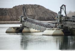 Photo Textures of  Gravel Mining Machine